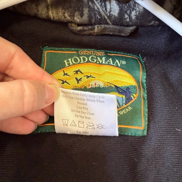 Genuine Hodgman Mossy Oak Camo Hooded Hunting Jacket Leaf & Tree Print M - Picture 10 of 12